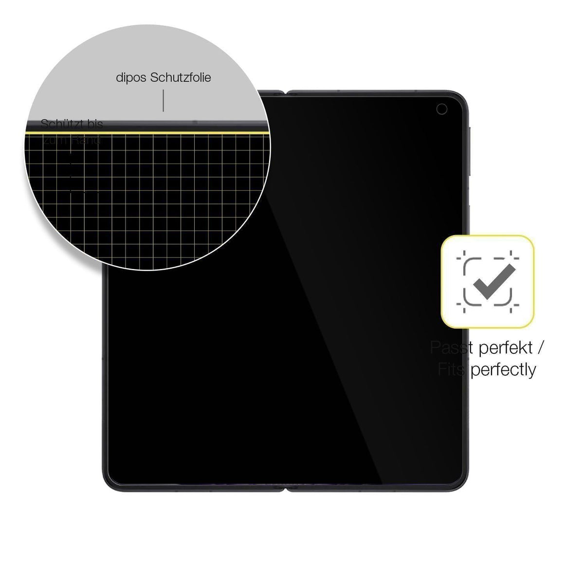 2x 3D Full Cover Schutzfolie für Oppo Find N5 Inne (6)