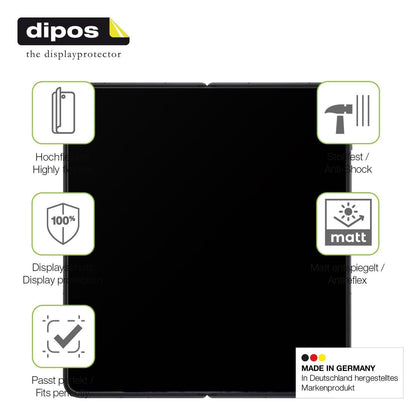 2x Full Cover Schutzfolie matt für Oppo Find N5 In (7)