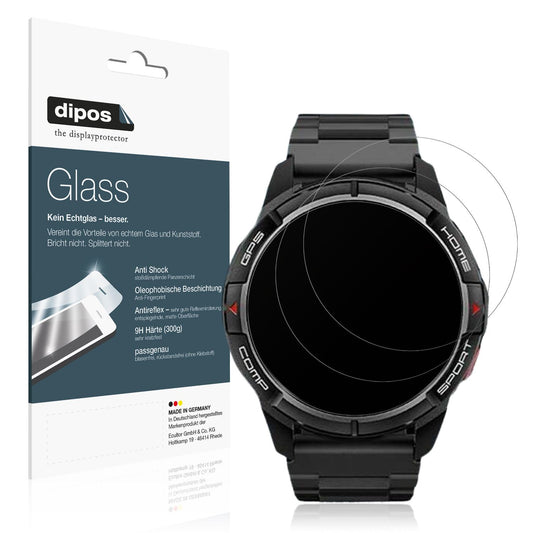 2x 9H Schutzfolie matt für Xiaomi Mibro GS Active  (1)