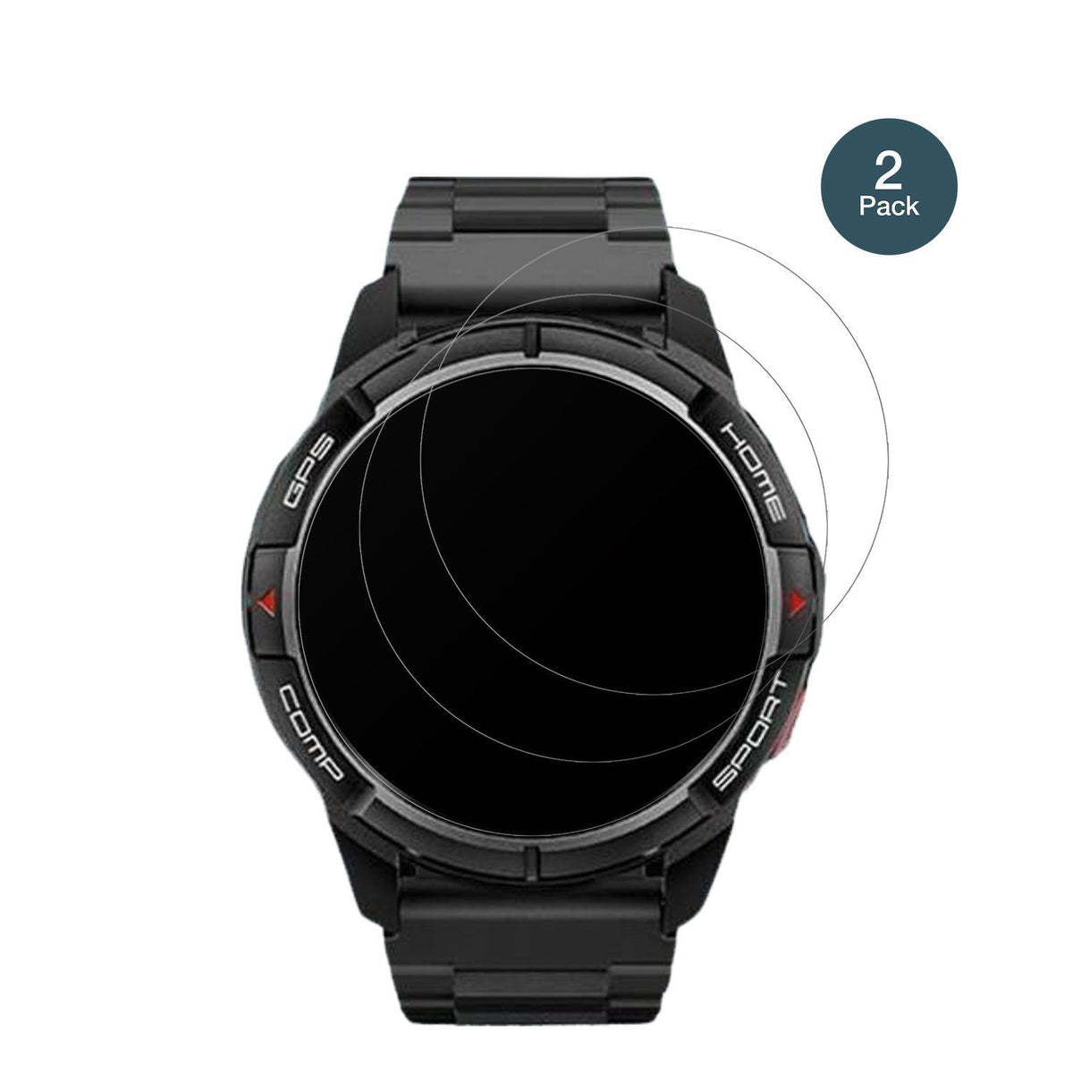 2x 9H Schutzfolie matt für Xiaomi Mibro GS Active  (2)