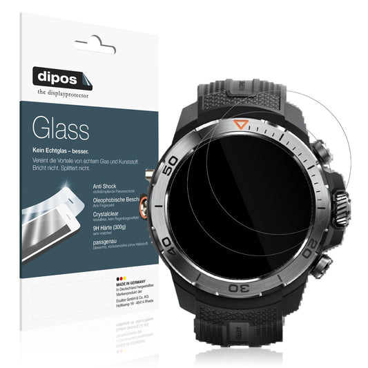 2x 9H Schutzfolie für Xiaomi Mibro GS Explorer Pan (1)