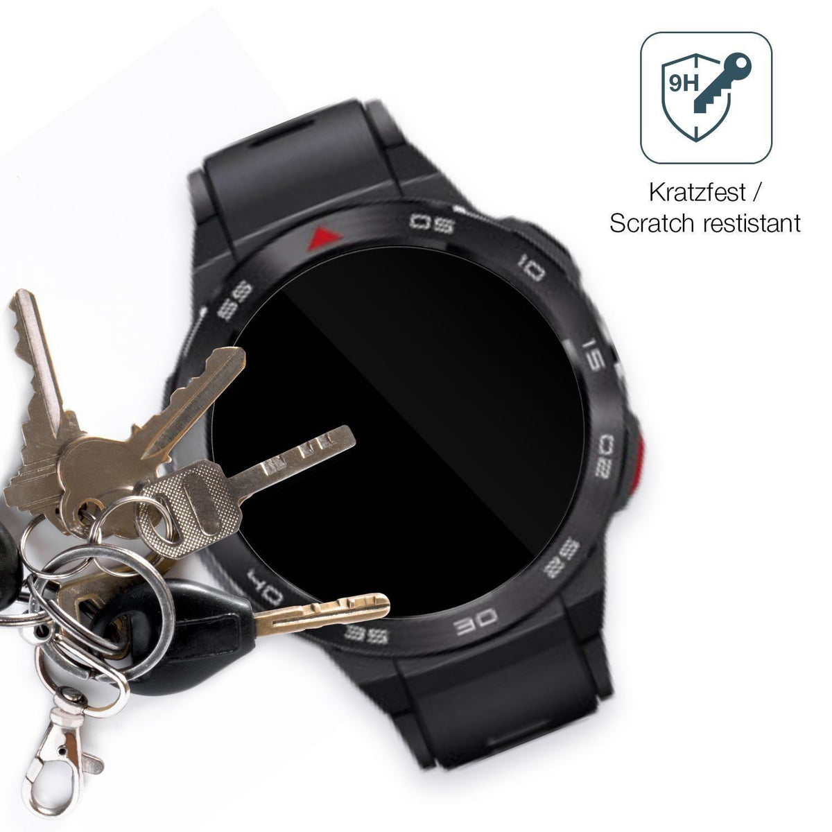2x 9H Schutzfolie für Xiaomi Mibro GS Pro Panzerfo (3)