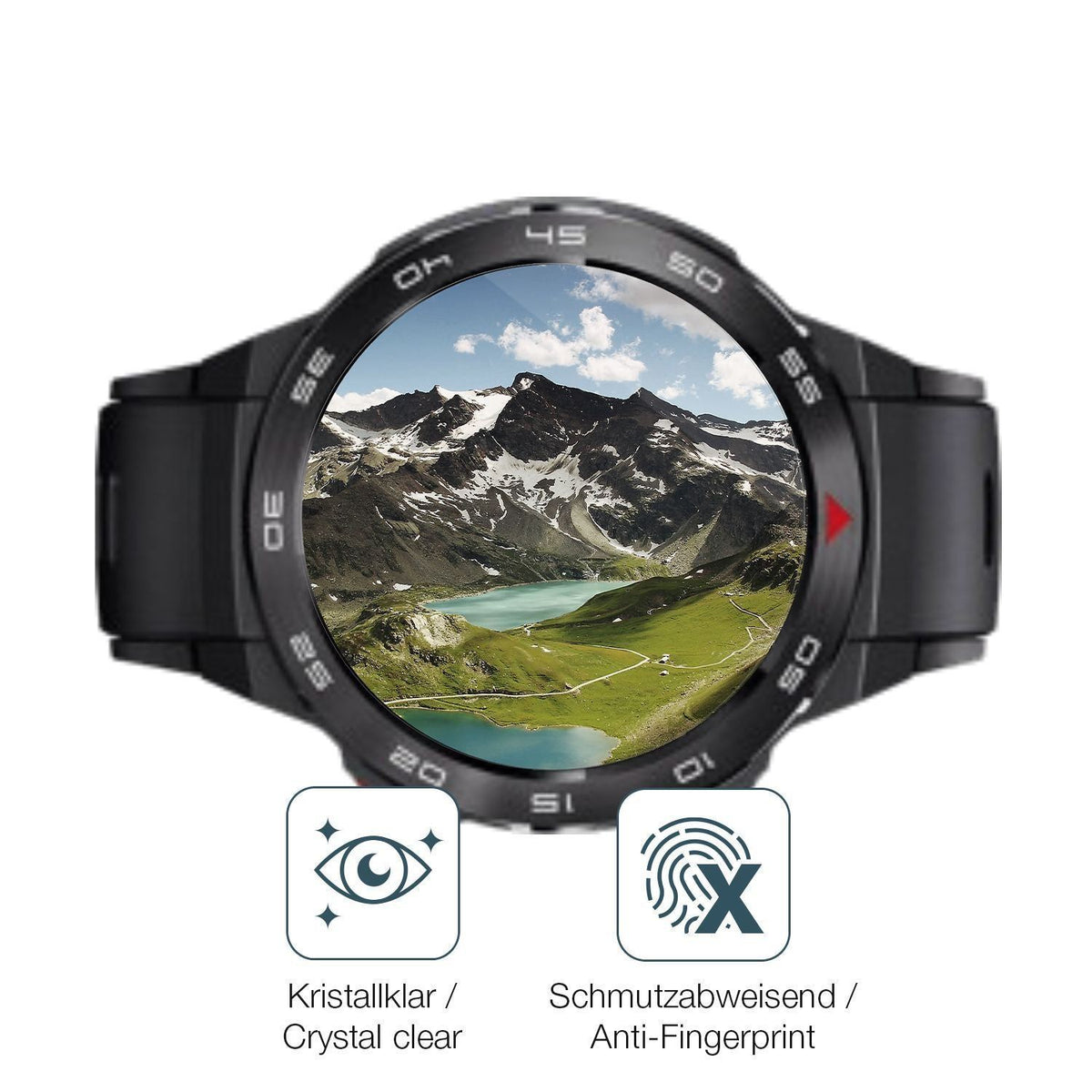 2x 9H Schutzfolie für Xiaomi Mibro GS Pro Panzerfo (5)