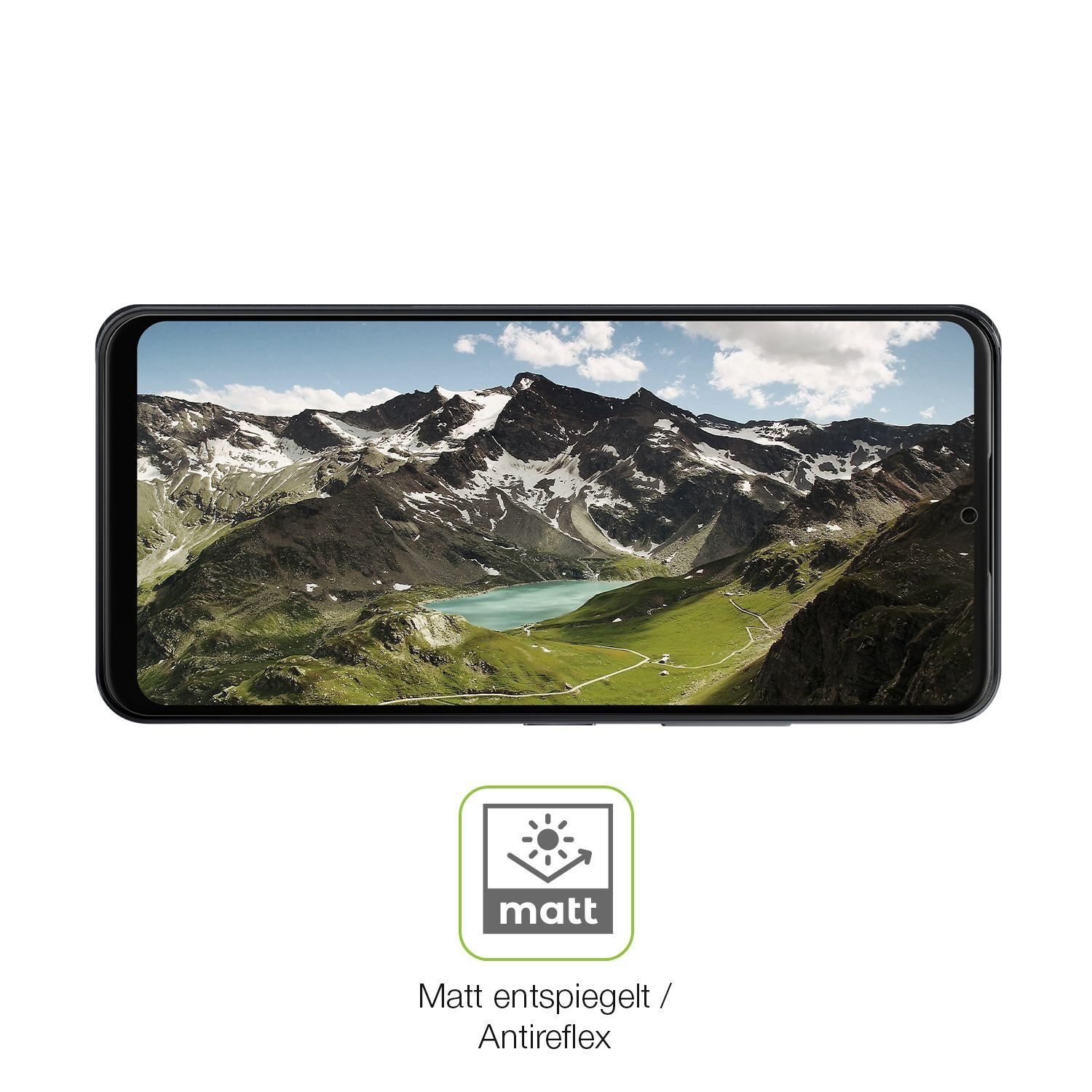 2x Full Cover Schutzfolie matt für HMD Aura 2 (5)