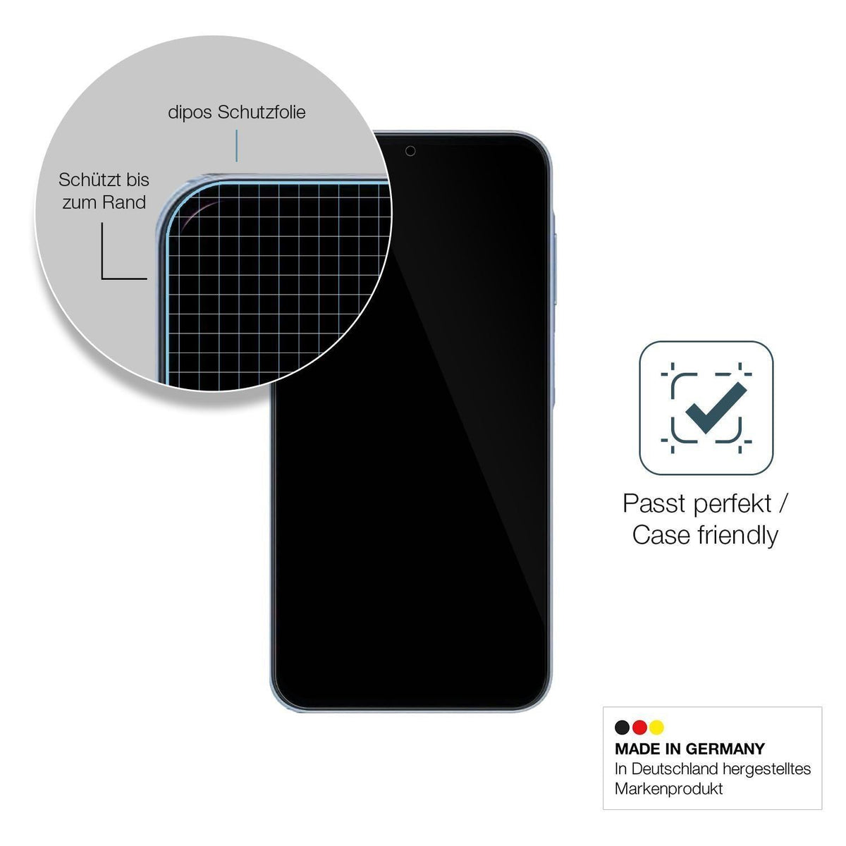 2x 9H Schutzfolie für Samsung Galaxy A25 Panzerfol (6)