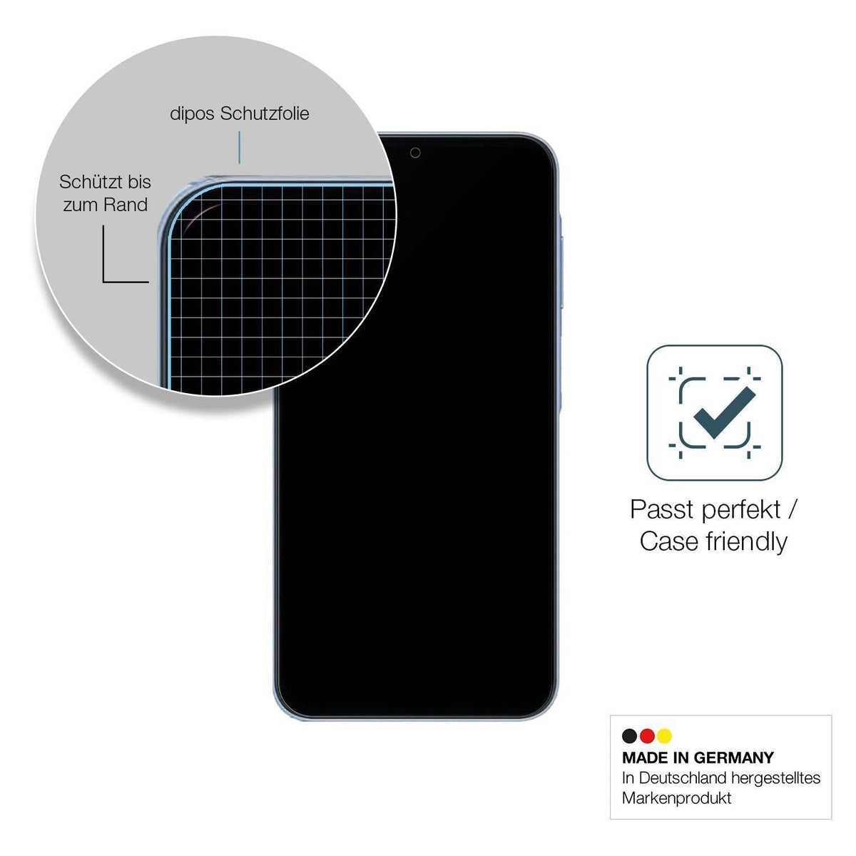 2x 9H Schutzfolie matt für Samsung Galaxy A25 Panz (6)