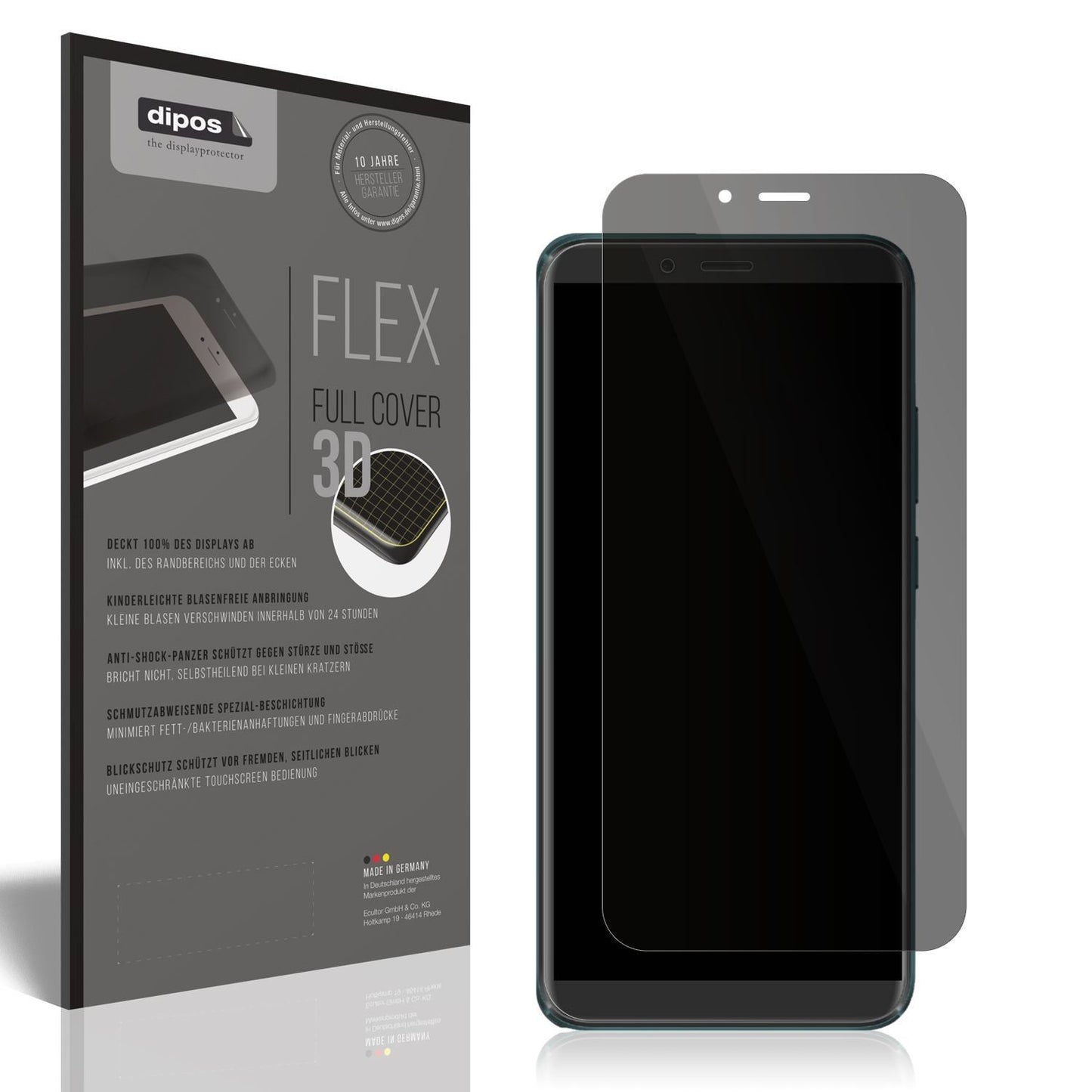 Full Cover Privacy Blickschutzfolie für Mobicel RX (1)