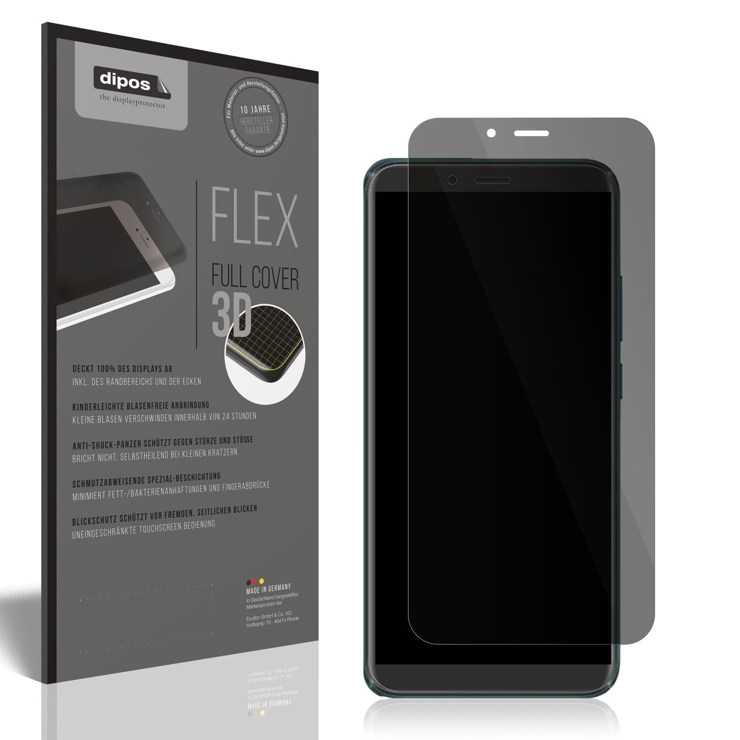 Full Cover Privacy Blickschutzfolie für Mobicel RX (1)