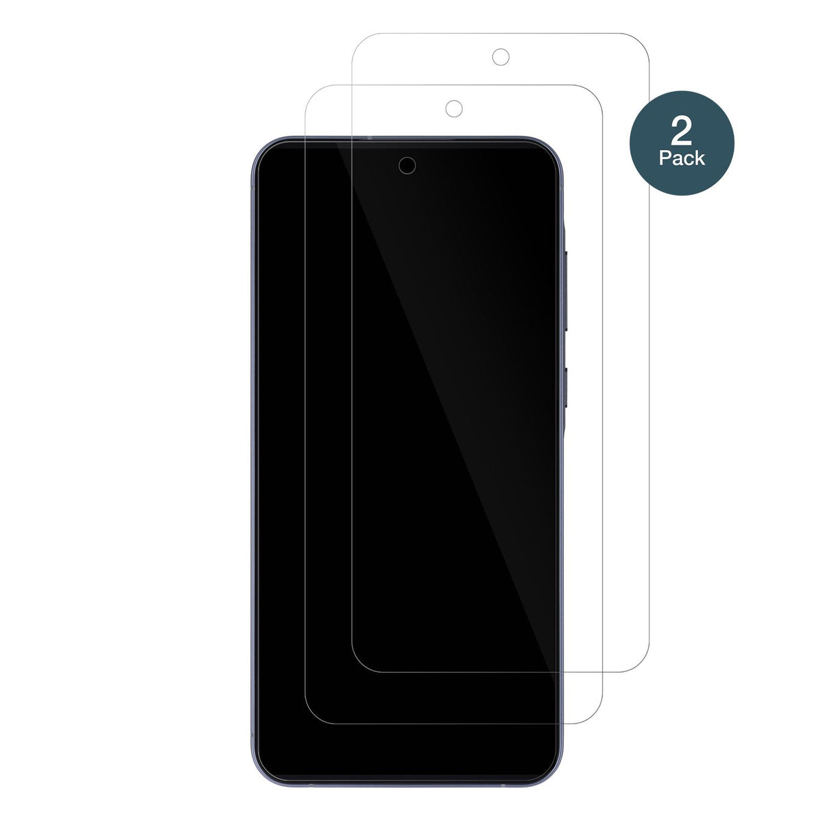 2x 9H Schutzfolie für Samsung Galaxy A55 (case fri (2)