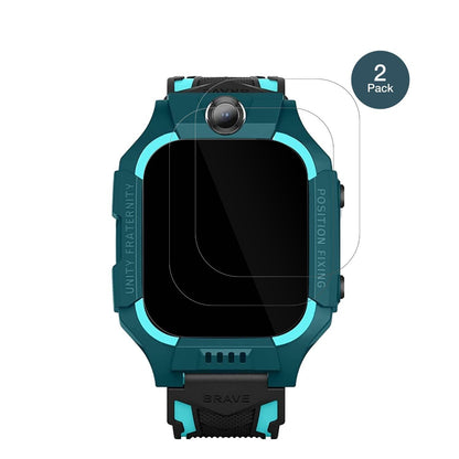 2x 9H Schutzfolie für xO Kids Smartwatch H100 Panz (2)