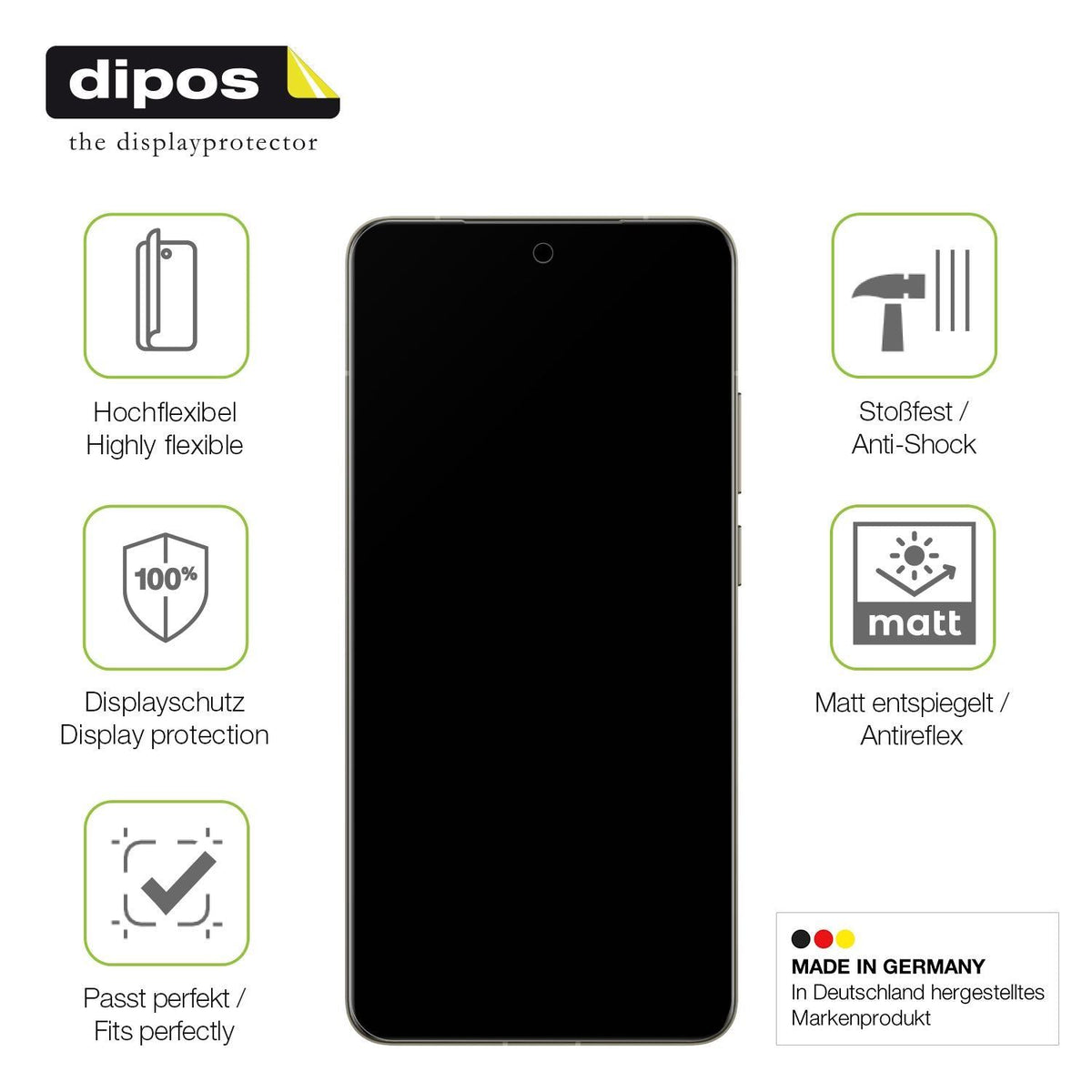 2x Full Cover Schutzfolie matt für Realme GT 7 Pro (7)
