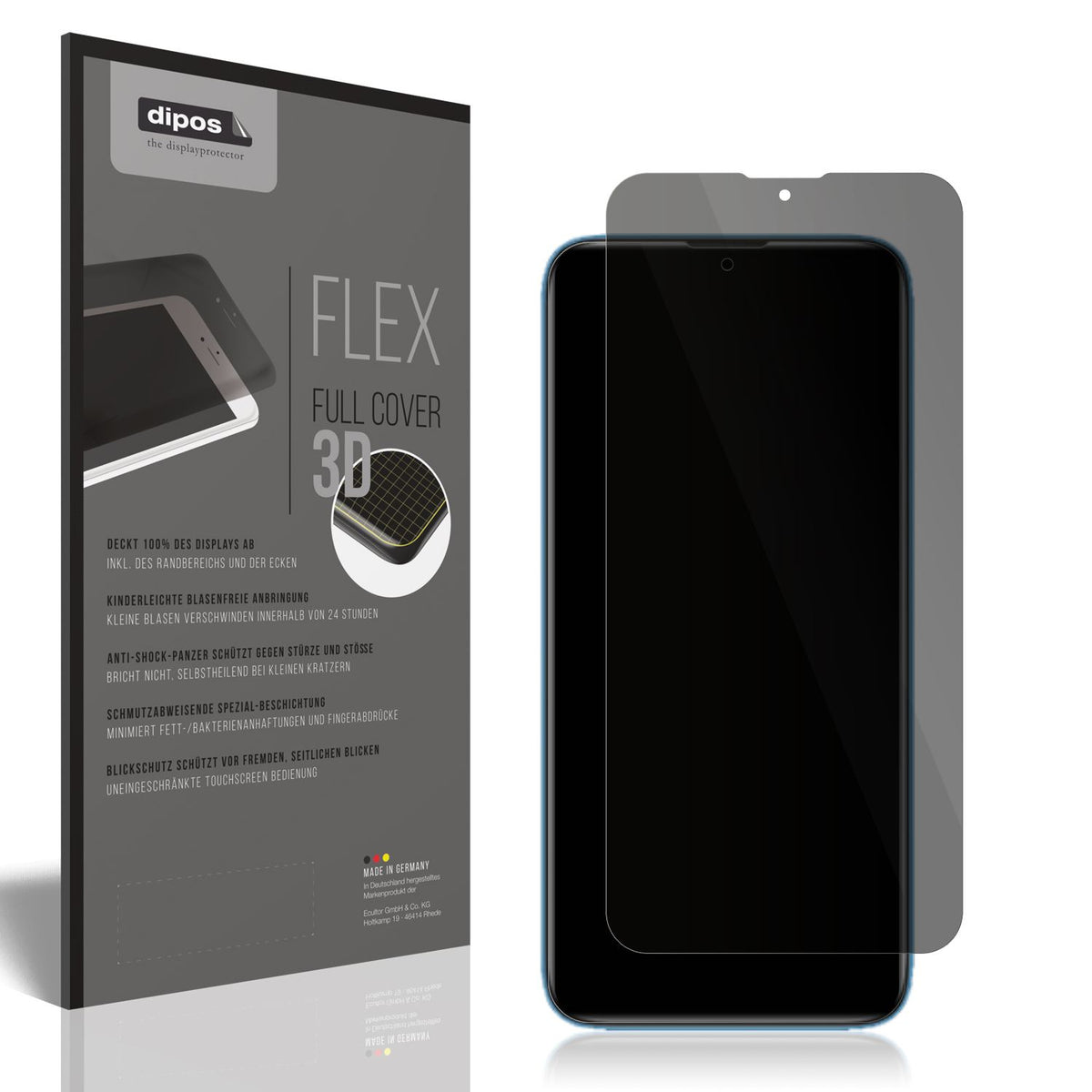 Full Cover Privacy Blickschutzfolie für Mobicel Le (1)