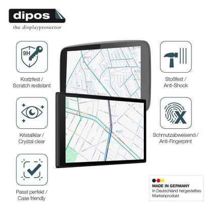 2x 9H Schutzfolie für Carpuride W708 Pro 7 Panzerf (5)