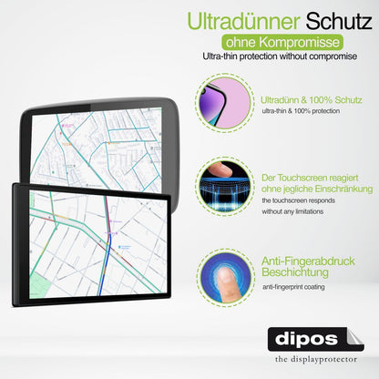 2x Schutzfolie matt für CFMOTO 800NK Advanced Disp (3)