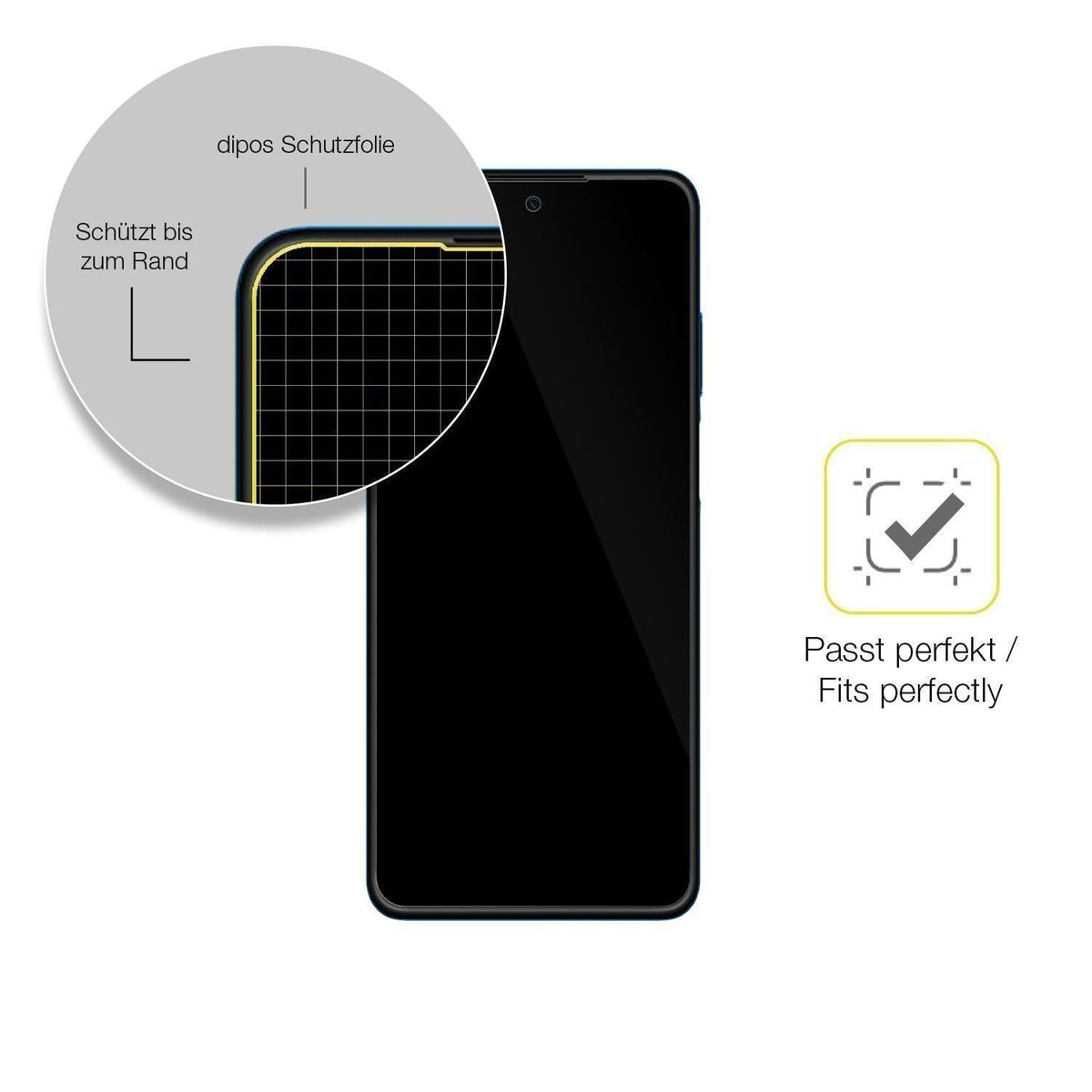 2x 3D Full Cover Schutzfolie für Hisense Infinity  (6)