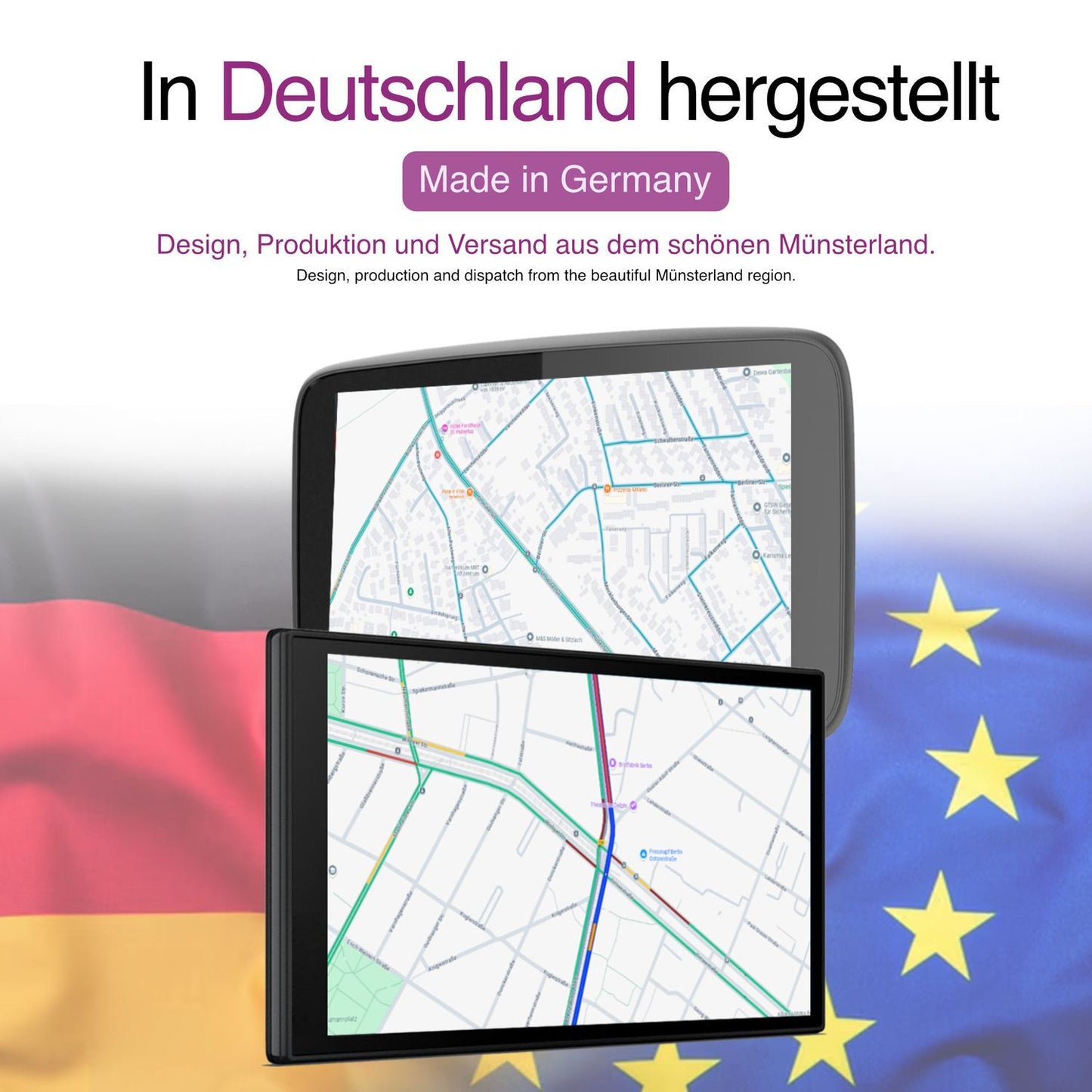 2x Schutzfolie klar für TwoNav Roc Display-Schutzf (5)