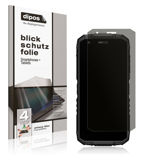 Blickschutzfolie für Doogee S41 Max matt Schutzfol (1)