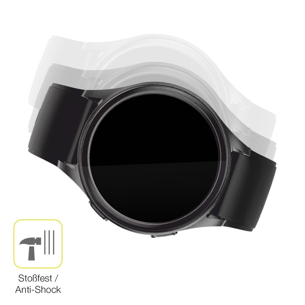 2x 3D Full Cover Schutzfolie für Lava ProWatch X (4)