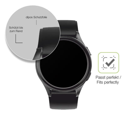 2x Full Cover Schutzfolie matt für Lava ProWatch X (6)