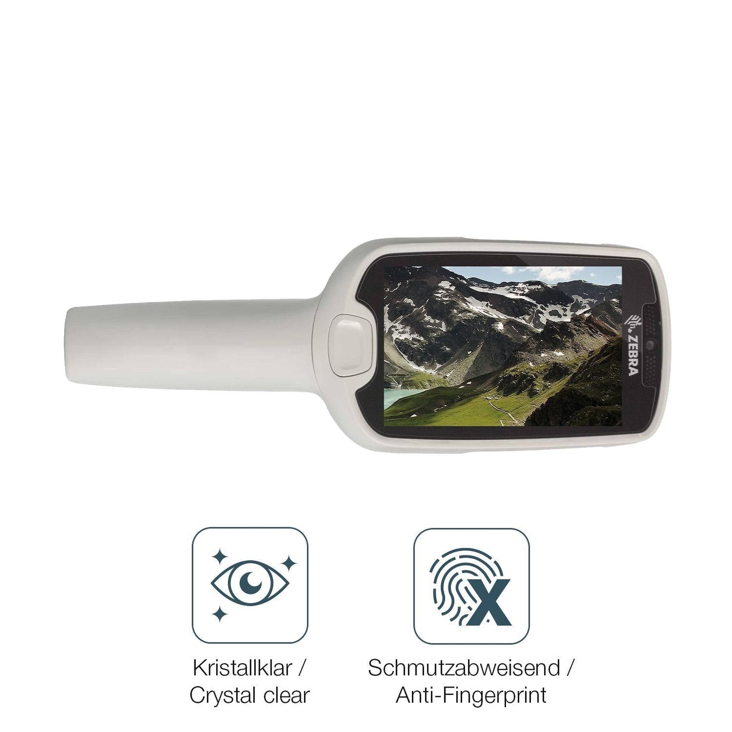 2x 9H Schutzfolie für Zebra PS20 Plus Panzerfolie (5)