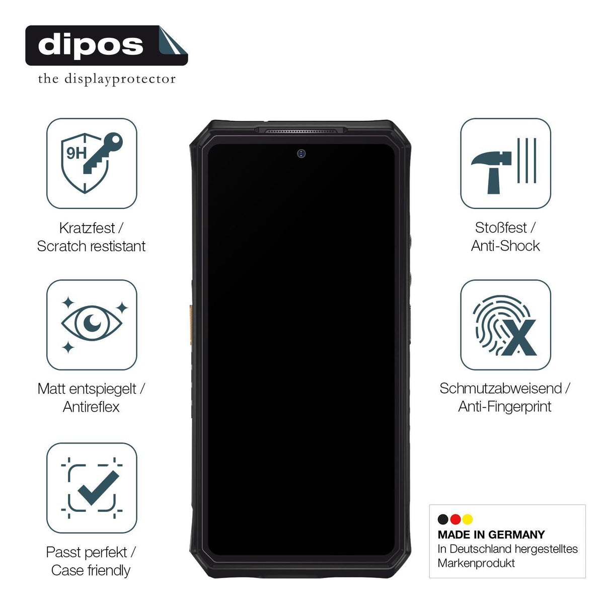 2x 9H Schutzfolie matt für Ulefone Armor 28 Ultra  (7)