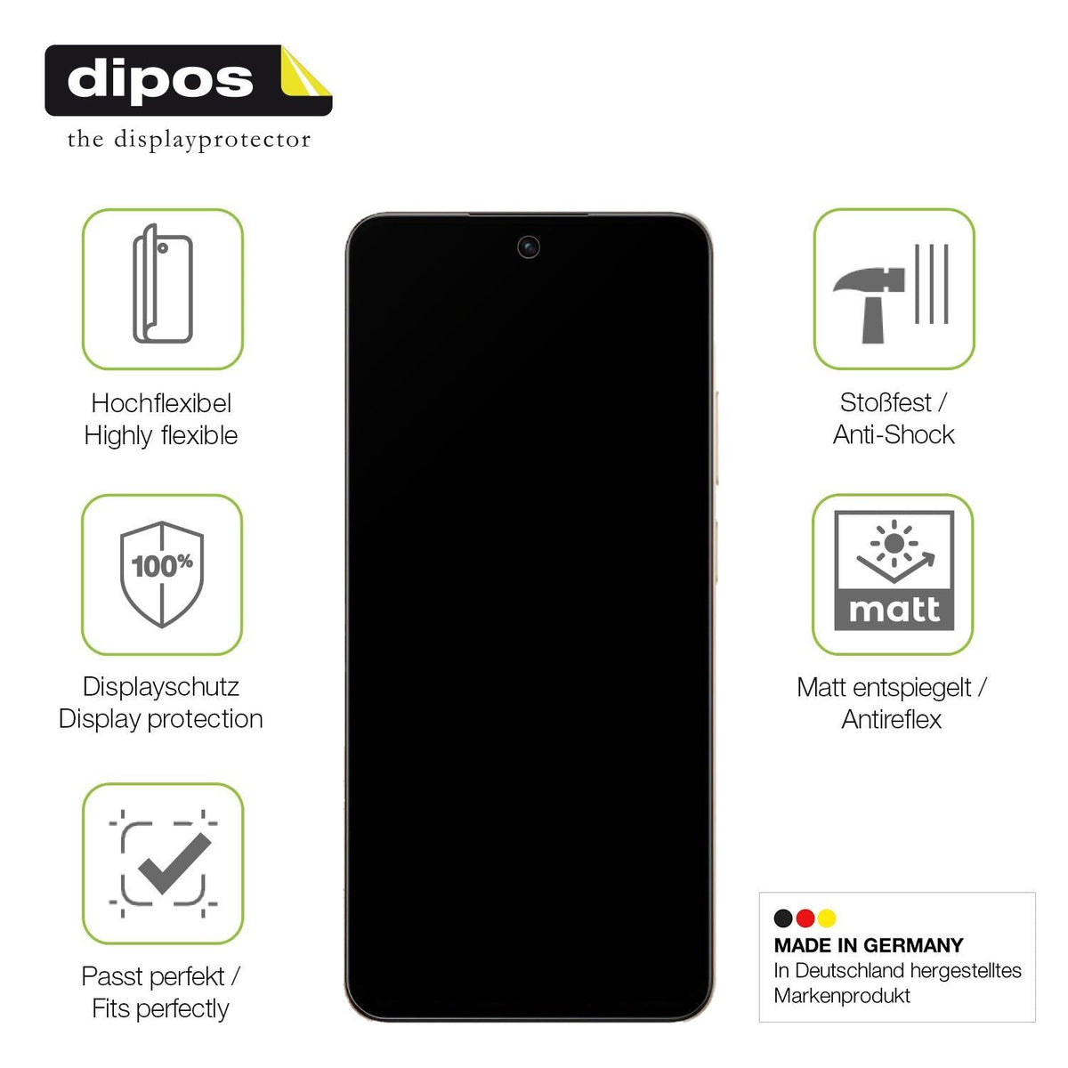 2x Full Cover Schutzfolie matt für Realme P3x 5G (7)