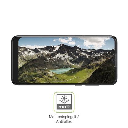 2x Full Cover Schutzfolie matt für Alcatel 1S 2020 (5)