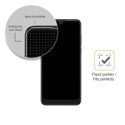 2x Full Cover Schutzfolie matt für Alcatel 1S 2020 (6)