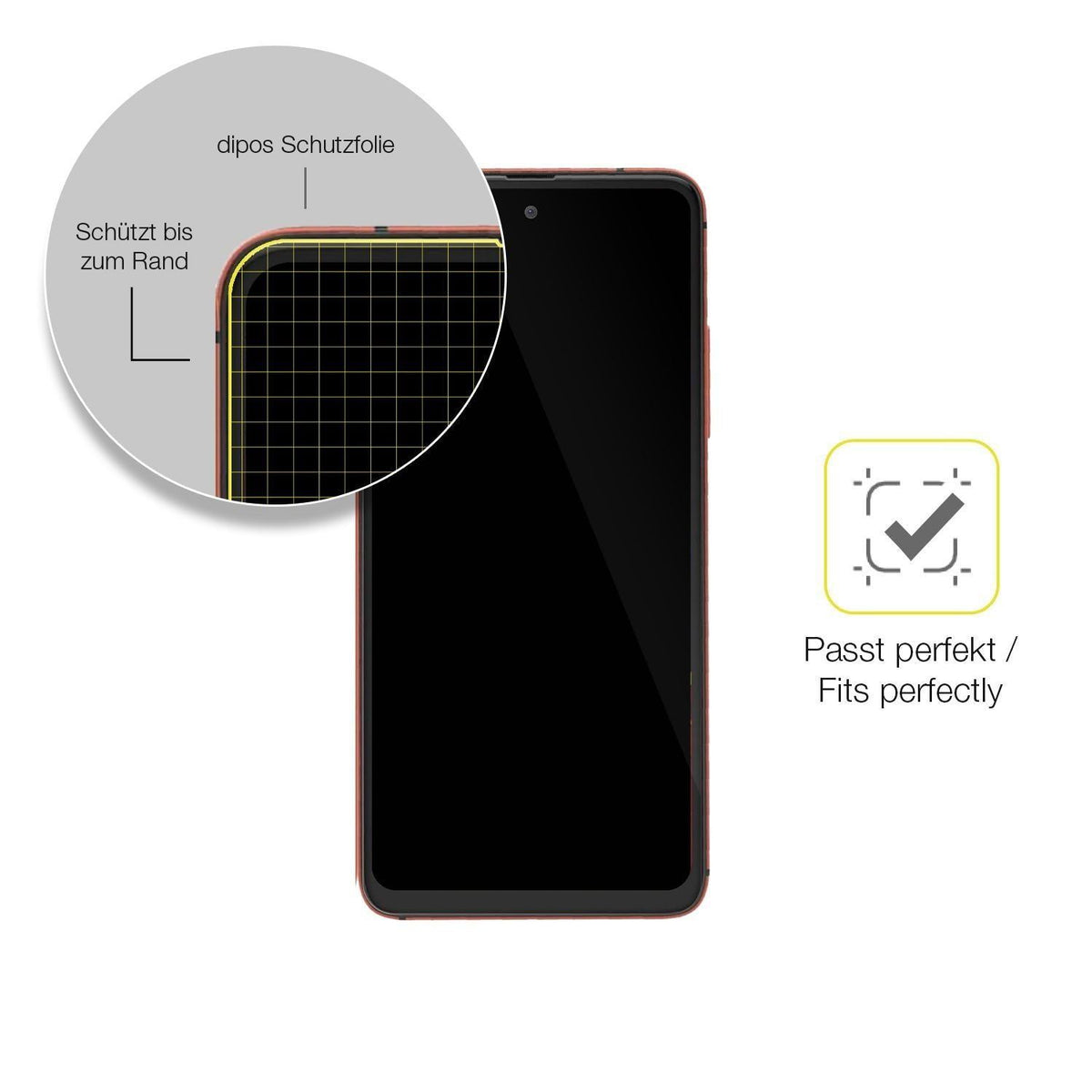 2x 3D Full Cover Schutzfolie für Nuu Mobile N20 (6)