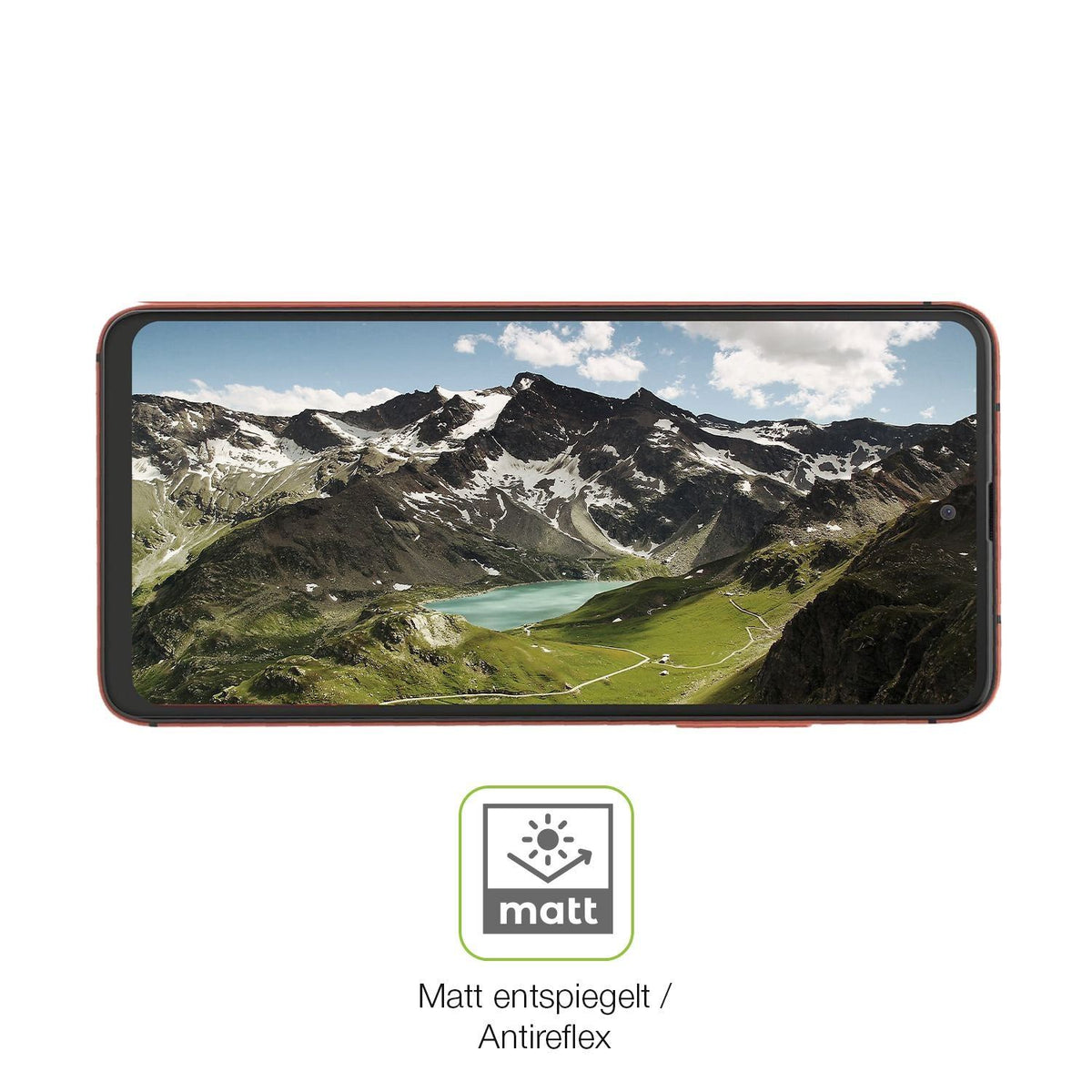 2x Full Cover Schutzfolie matt für Nuu Mobile N20 (5)