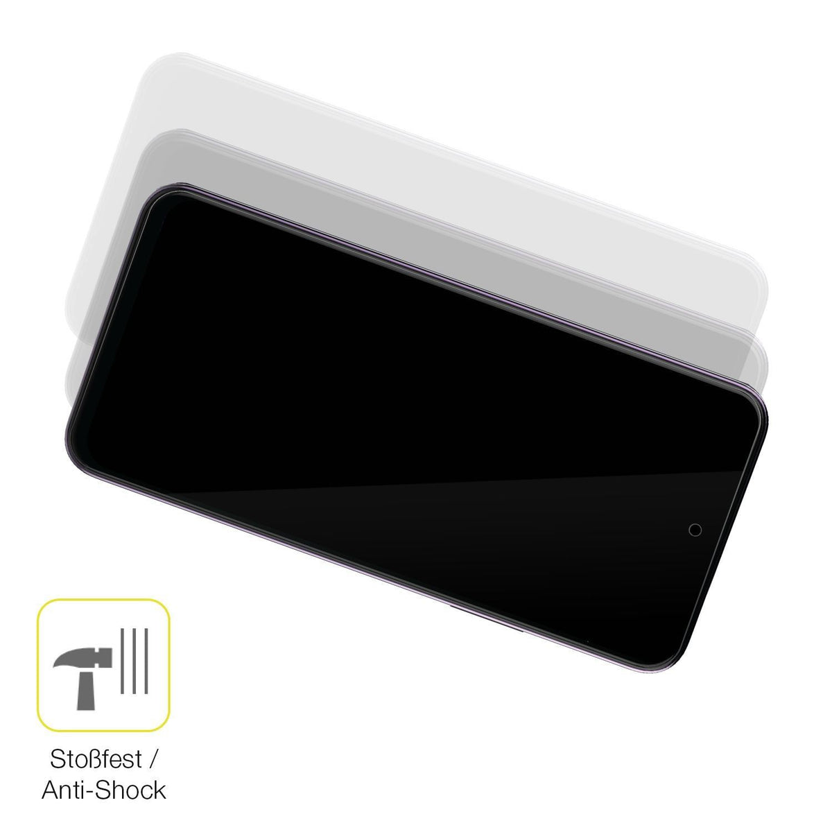 2x 3D Full Cover Schutzfolie für Nuu Mobile N30 (4)
