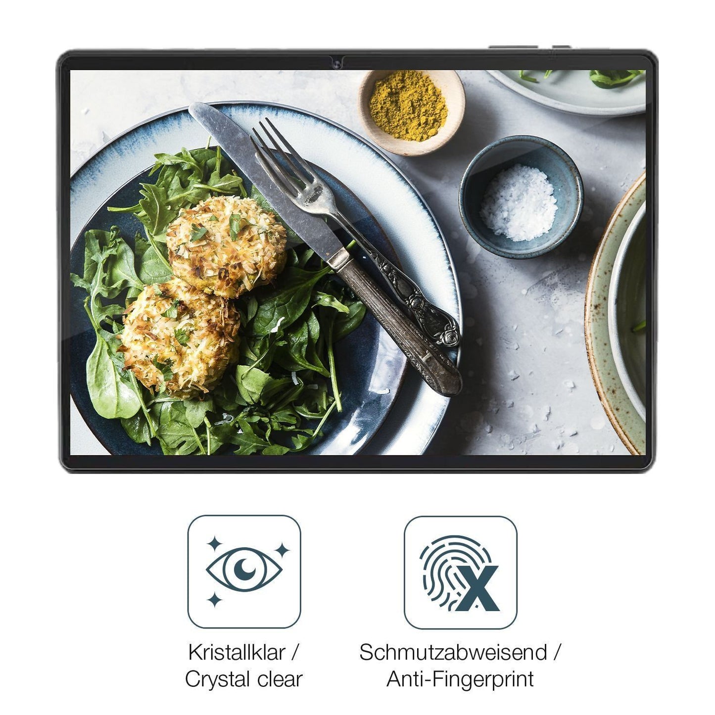 2x Schutzfolie klar für QDDQ TB02 Display-Schutzfo (4)