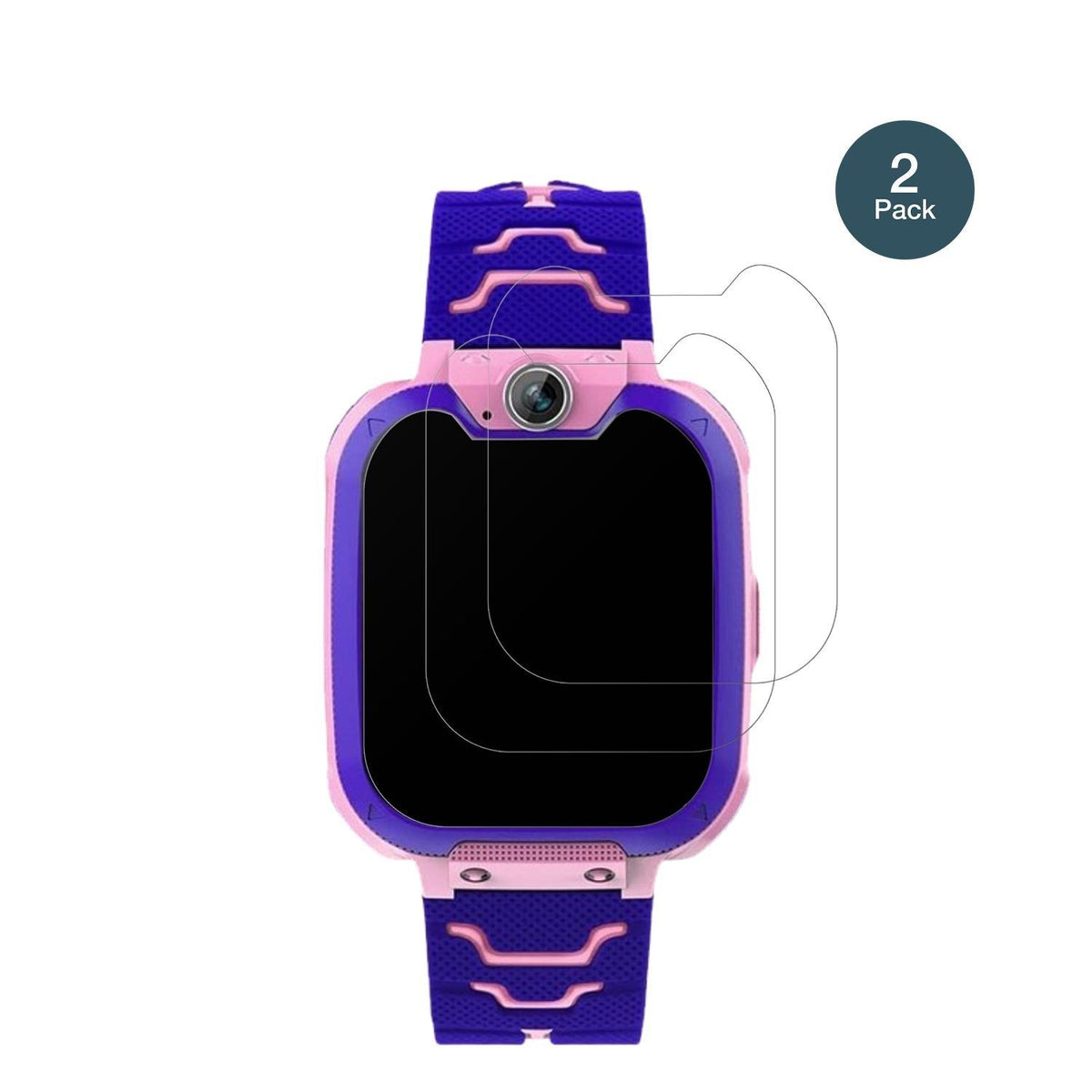 2x 9H Schutzfolie matt für Kesasohe Smartwatch Kin (2)