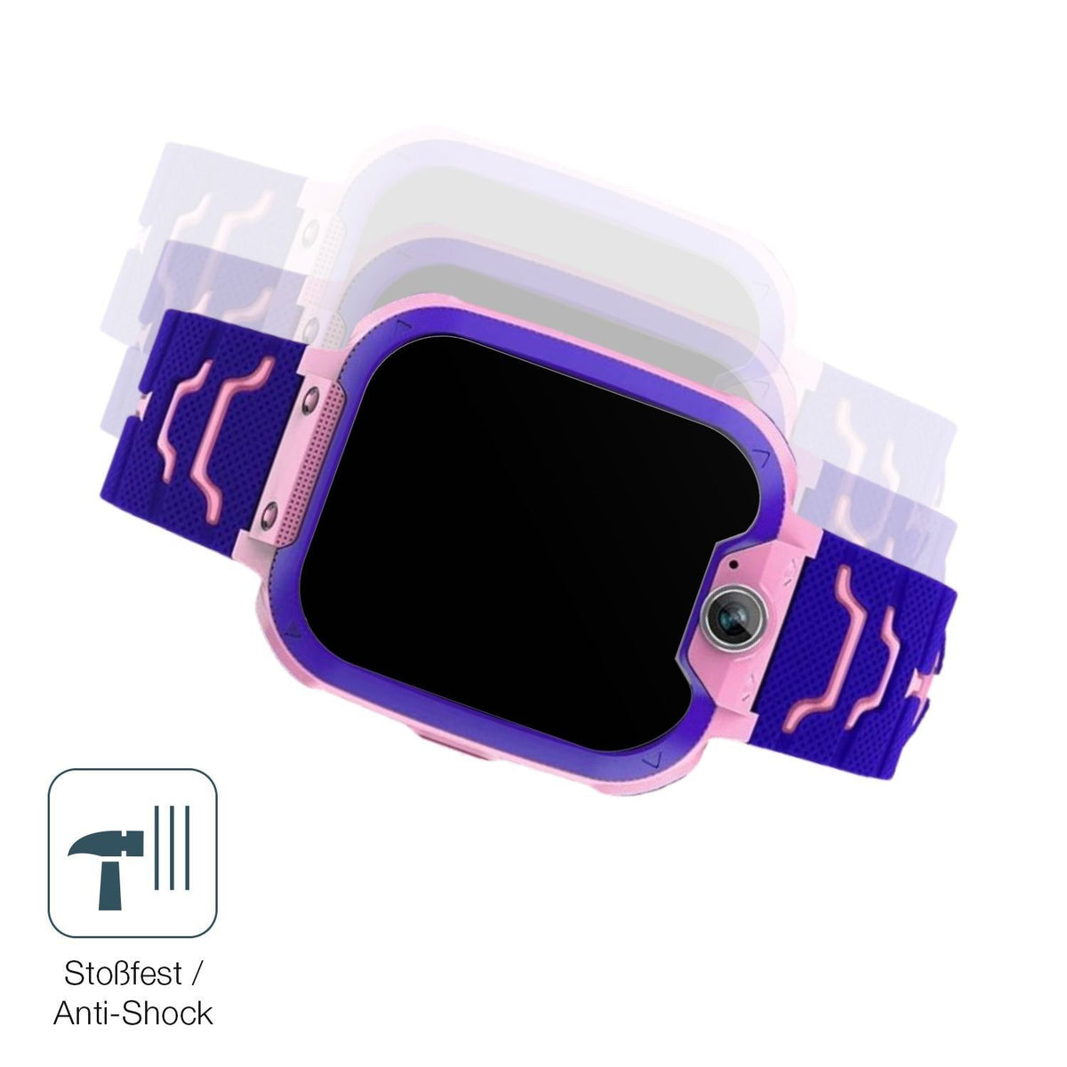 2x 9H Schutzfolie matt für Kesasohe Smartwatch Kin (4)