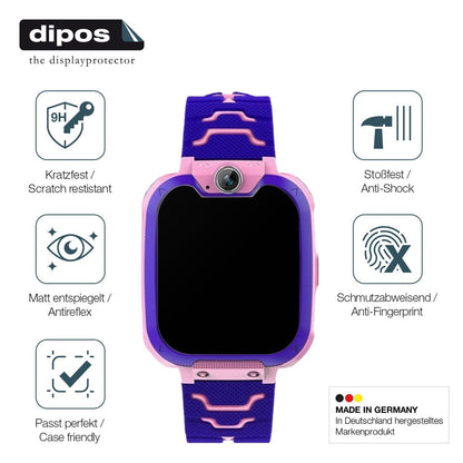 2x 9H Schutzfolie matt für Kesasohe Smartwatch Kin (7)