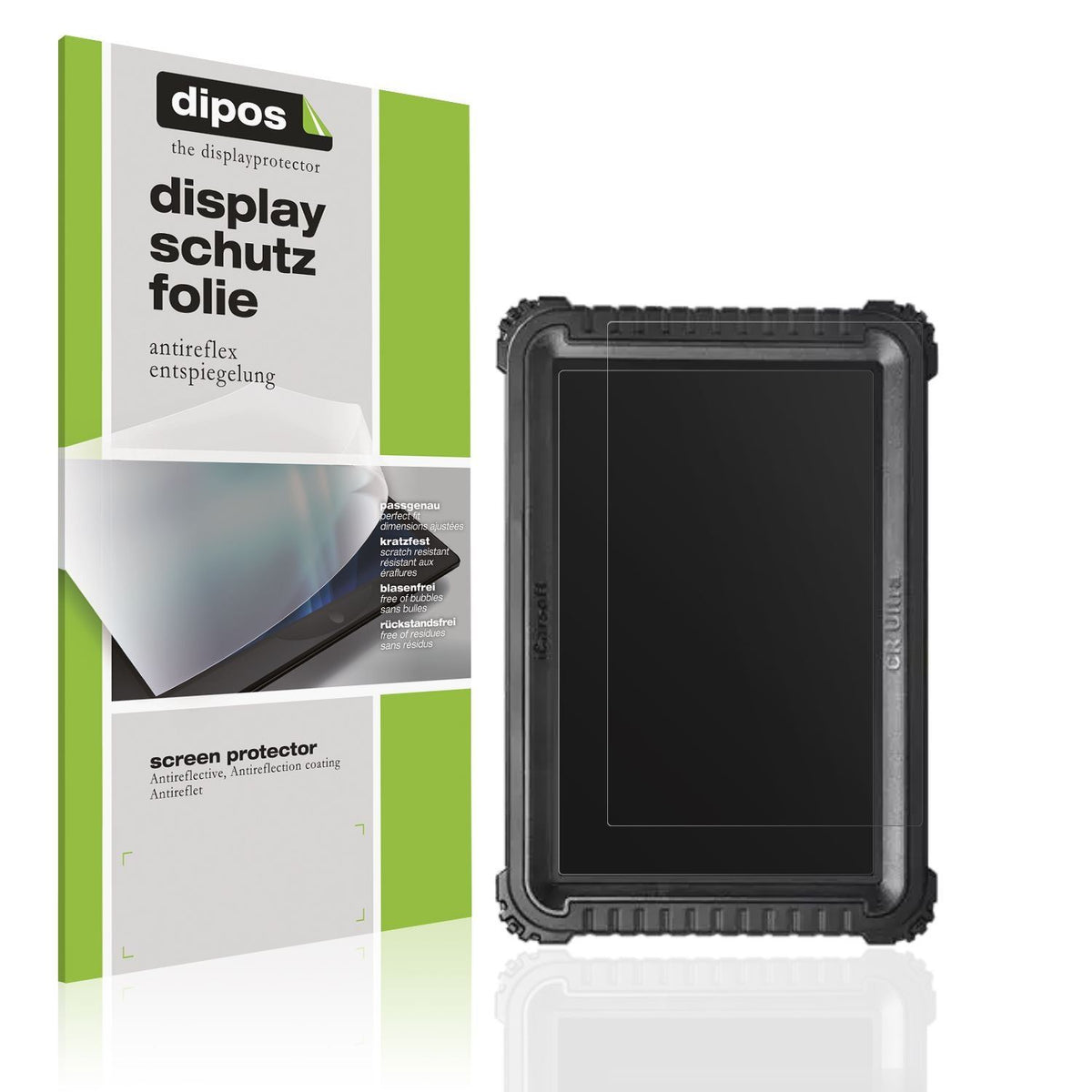 2x Schutzfolie matt für iCarSoft CR Ultra Display- (1)