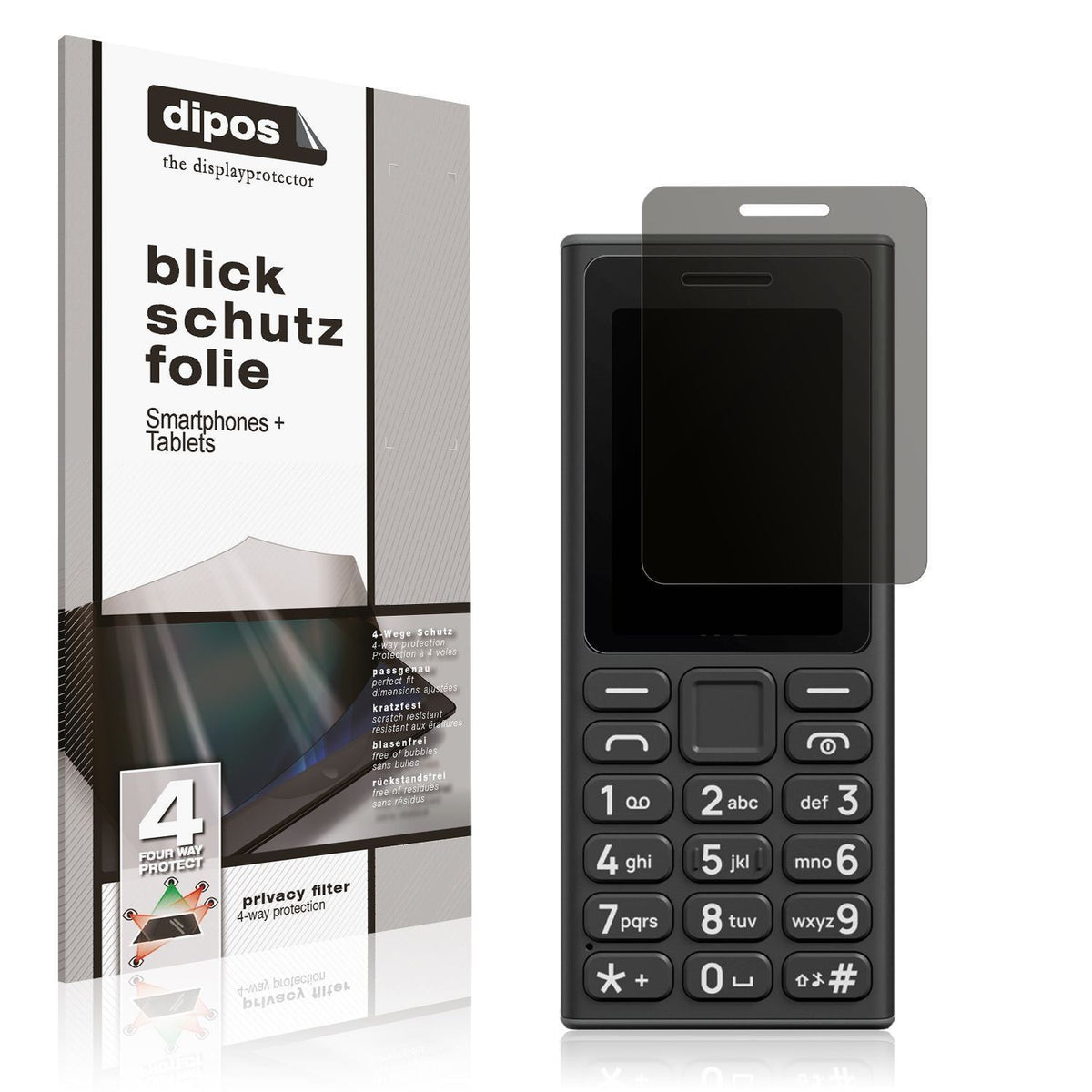 Blickschutzfolie für HMD 110 5G matt Schutzfolie P (1)