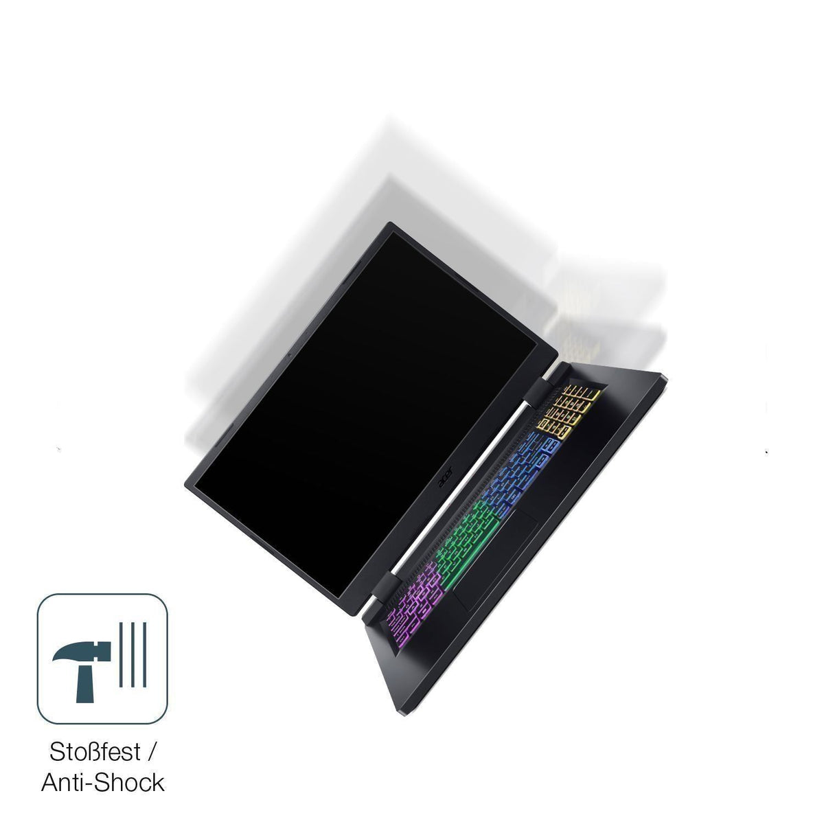 2x 9H Schutzfolie matt für Acer Nitro 5 Gaming AN5 (4)
