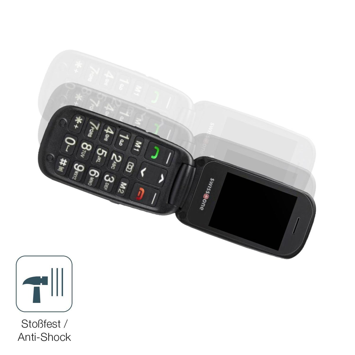 2x 9H Schutzfolie matt für Swisstone BBM 625 Panze (4)