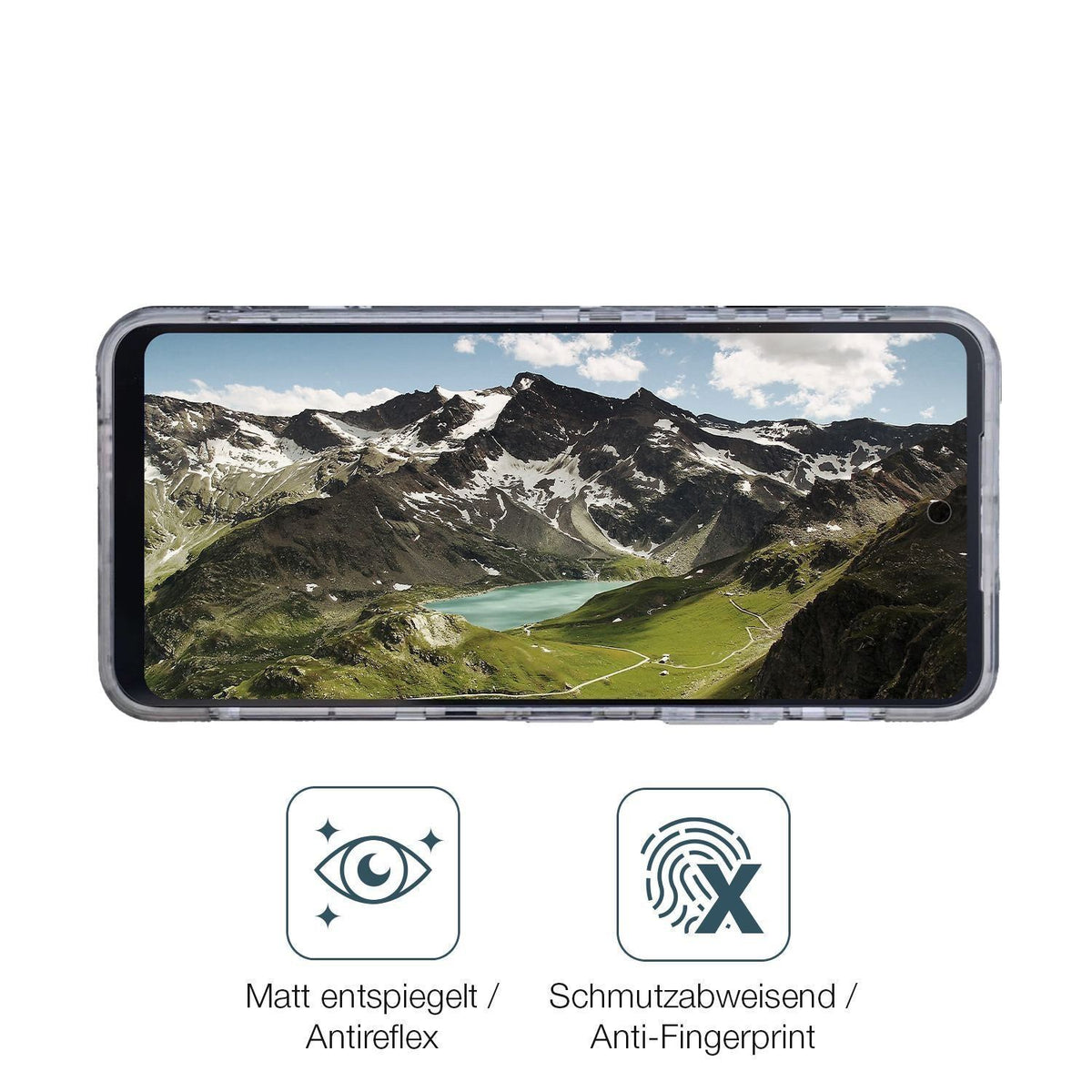 4x Schutzfolie matt für AGM X6 5G Display-Schutzfo (4)