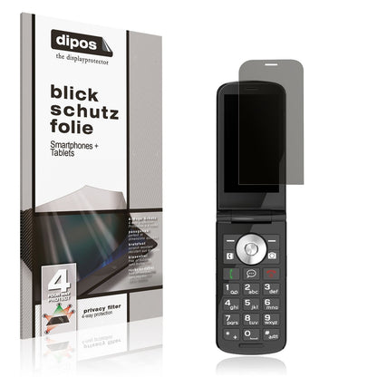 Blickschutzfolie für Emporia TOUCHSMART 4G matt Sc (1)