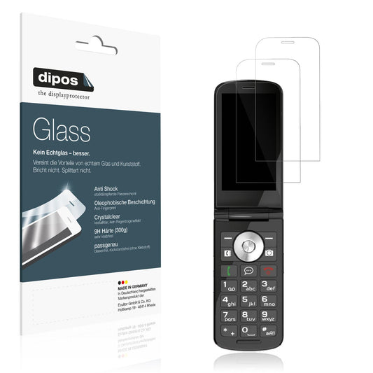 2x 9H Schutzfolie für Emporia TOUCHSMART 4G Panzer (1)