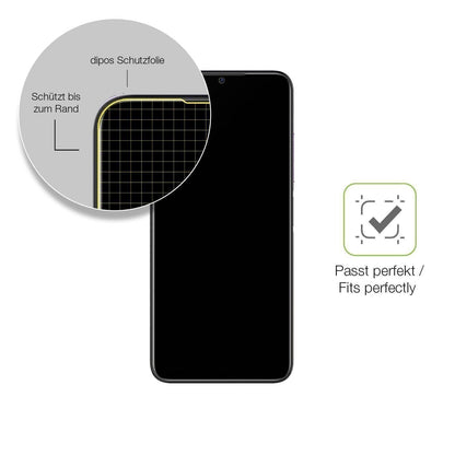 2x Full Cover Schutzfolie matt für Doogee Note 59 (6)