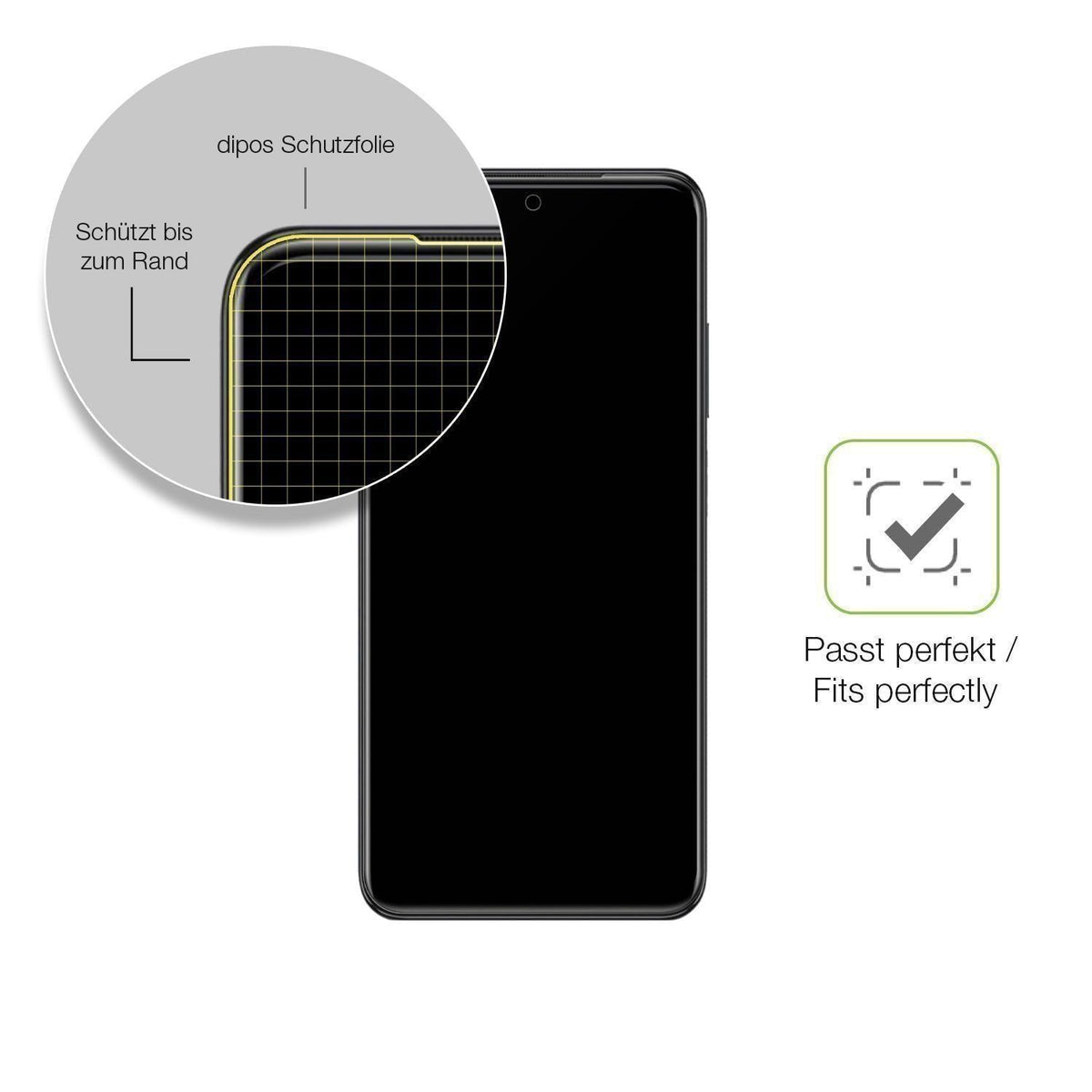 2x Full Cover Schutzfolie matt für Xiaomi Poco M5s (6)