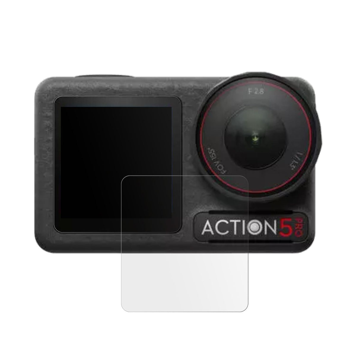 4x Schutzfolie matt für Apexcam M80 Air Actioncam  (2)