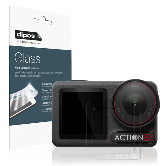 2x 9H Schutzfolie für Apexcam M80 Air Actioncam Pa (1)