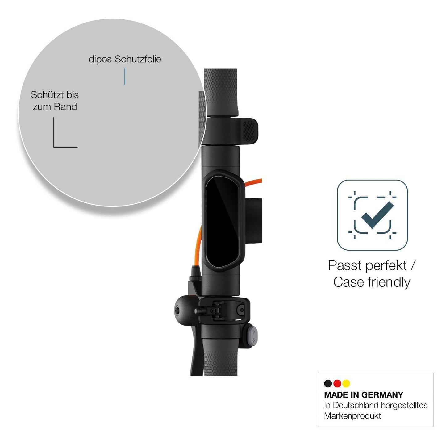 2x 9H Schutzfolie für Ninebot eKickScooter E2 Pro  (6)