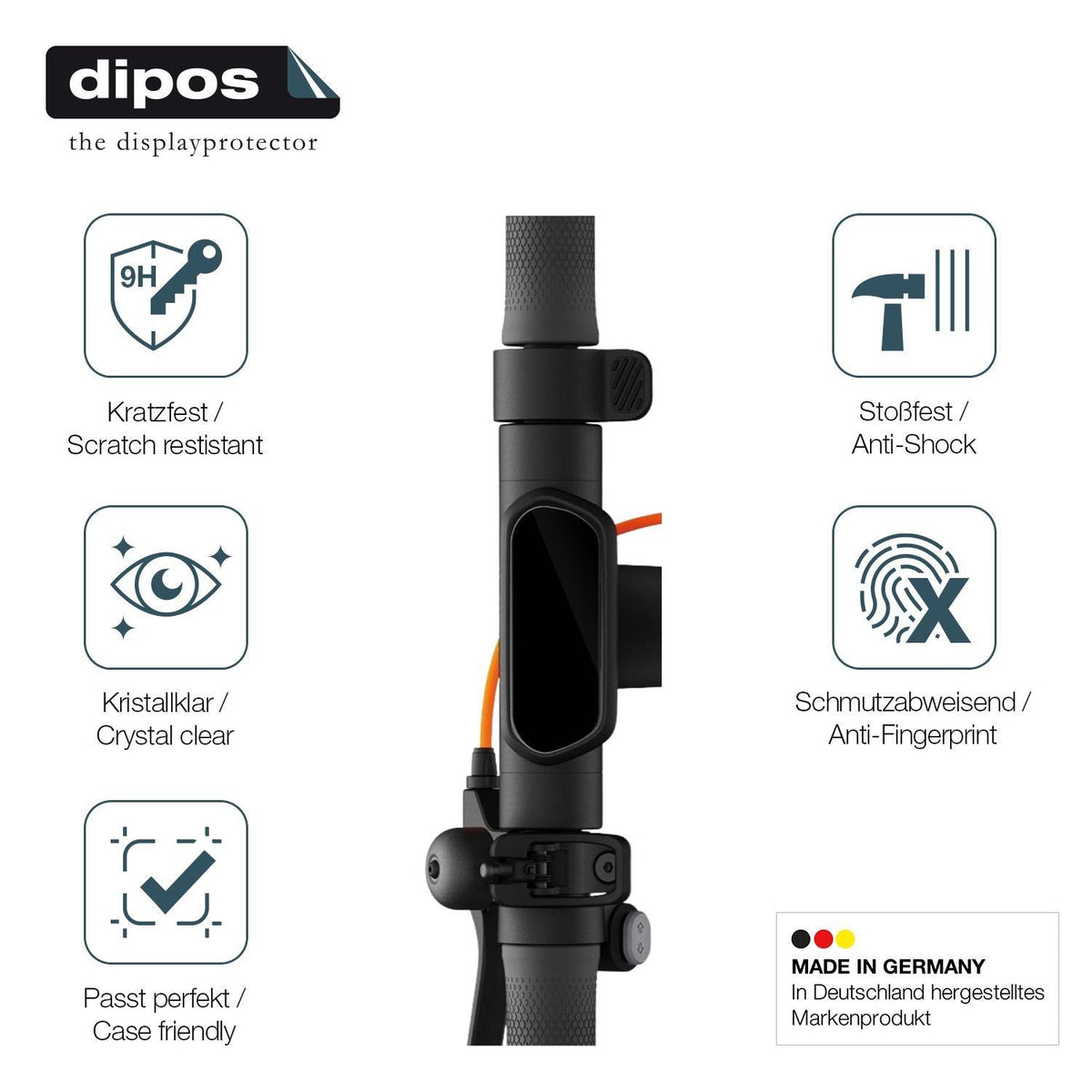 2x 9H Schutzfolie für Ninebot eKickScooter E2 Pro  (7)