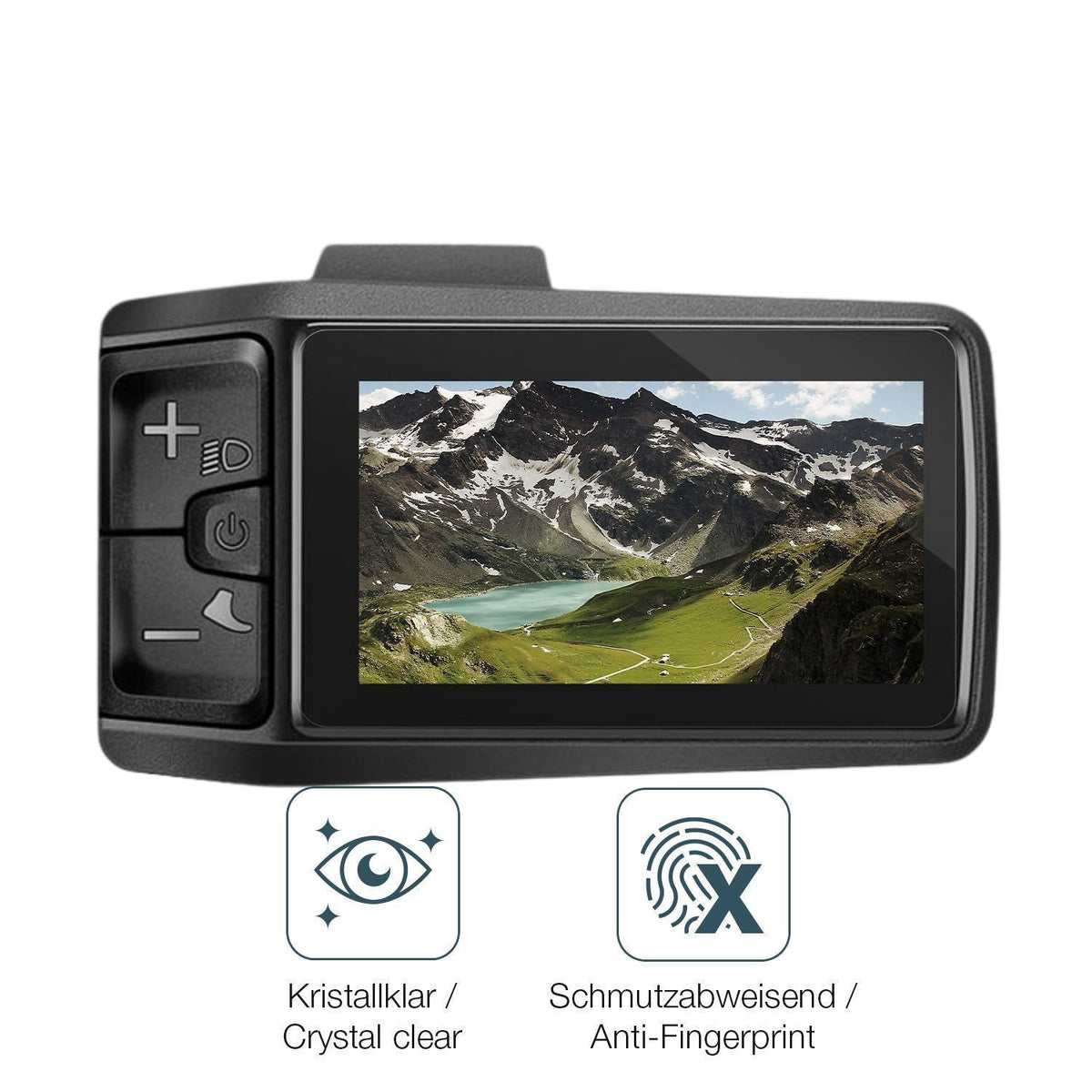 4x Schutzfolie klar für COCOLUMEN C080 Display-Sch (4)