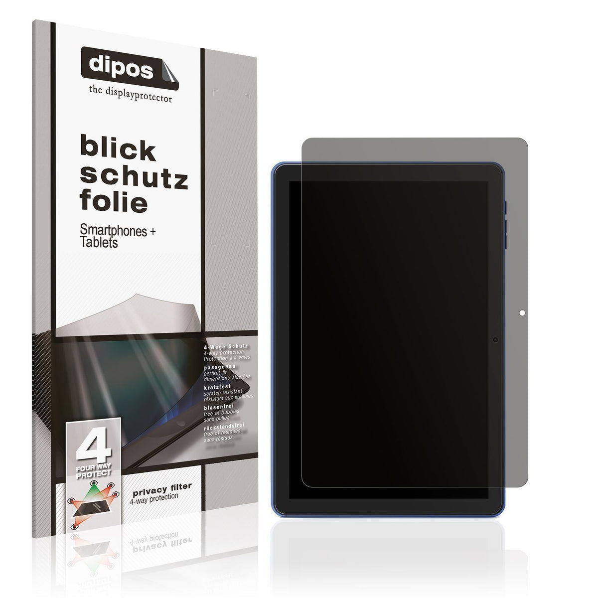 Blickschutzfolie für TopLuck Tab 10 Zoll matt Schu (1)